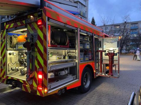 У Львові внаслідок пожежі жінка з опіками потрапила до лікарні
