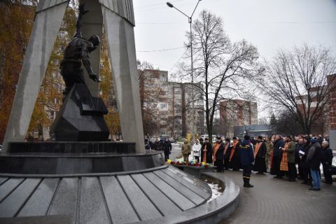 У Львові вшанували учасників ліквідації наслідків аварії на Чорнобильській АЕС