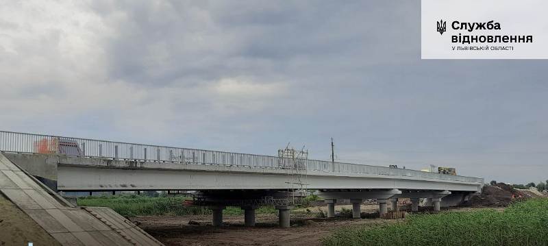 На Львівщині відкривають рух відновленим мостом на трасі Львів – Луцьк