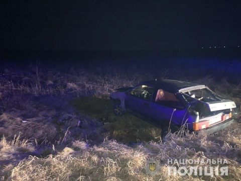 На Львівщині водій ВАЗу з'їхав у кювет та загинув