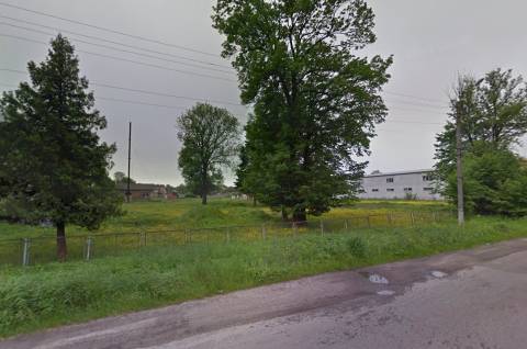 місце, де знаходився палац (фото: Google Maps)