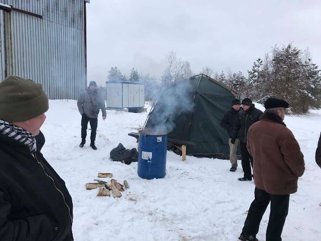 На території промзони "Рясне" встановили блокпост