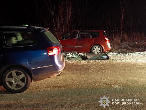На Трасі Броди – Тернопіль у ДТП постраждали двоє дорослих та двоє дітей