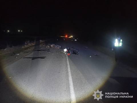 На Дрогобиччині зіткнулись два мотоцикли: є загиблий та постраждалі