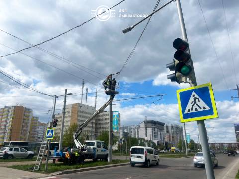 На проспекті Червоної Калини через модернізацію обладнання не працюватимуть світлофори