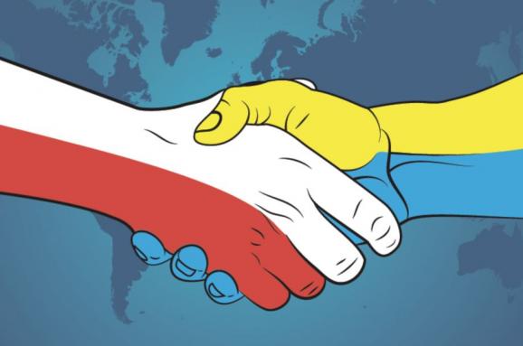 Жителі Львівщини виступили за підтримку братніх відносин із Польщею