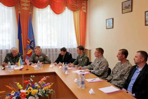 У Львові завершила роботу делегація Командування Збройних сил США в Європі