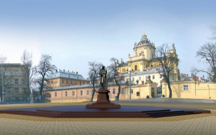 Пам'ятник Шептицькому у Львові поставлять до кінця липня