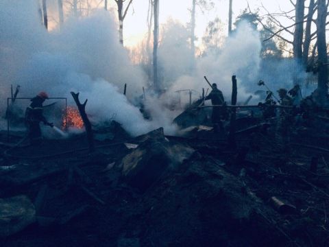 У Новояворівську згоріли 11 дерев'яних будинків