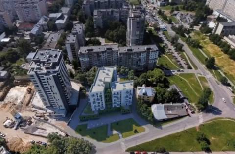 У районі вулиці Миколайчука зведуть двосекційний житловий комплекс на понад 80 квартир