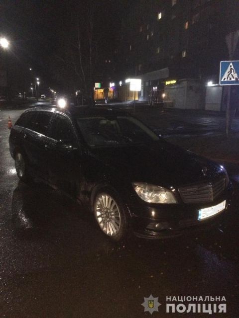 У Червонограді водій Mercedes-Benz збив пішохода