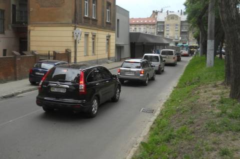 У Львові тимчасово перекрито вулицю Волоську через зрізання аварійних дерев