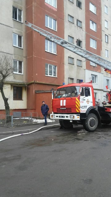 На вулиці Шевченка виникла пожежа у квартирі