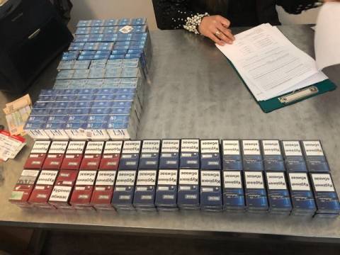 В аеропорті "Львів" затримали сигаретного контрабандиста