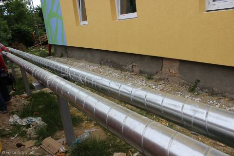 Труби між вулицями Лісною і Тарнавського