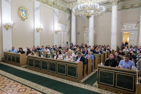 Львівська облрада засудали зовнішній тиск на державну політику України щодо вшанування борців за її незалежність