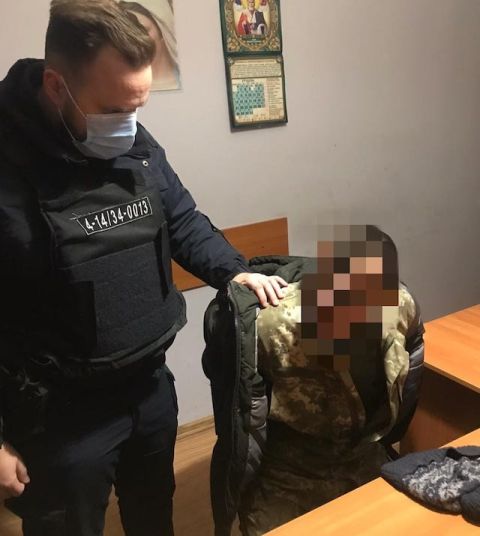 Чоловік підпалив дільничний пункт поліції в Новояворівську