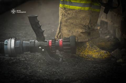 У Шептицькому районі під час пожежі загинув чоловік