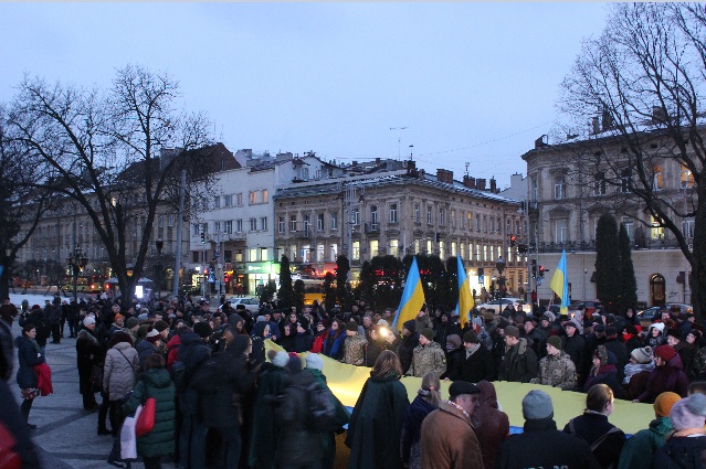 У Львові відзначили соту річницю Соборності України