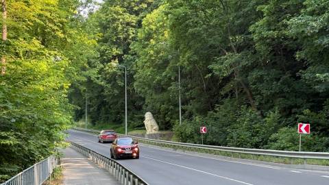 Від сьогодні у Львові на Личаківській почнуть укріплювати схил: вводять реверсний рух на двох ділянках