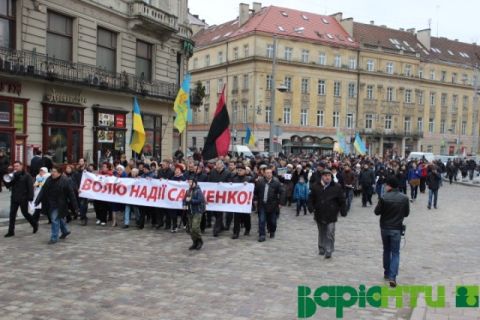 Савченко припинила голодування