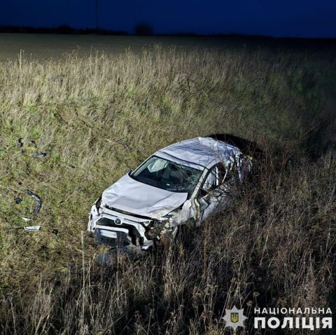 На трасі Шептицький – Рава-Руська п'яний водій Toyota з’їхав у кювет: є постраждалі