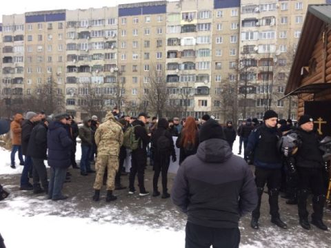 Львів'яни пікетували церкву УПЦ МП на Сихові