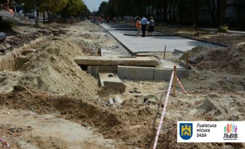Вулицю Садову у Львові ремонтуватимуть за 25 мільйонів