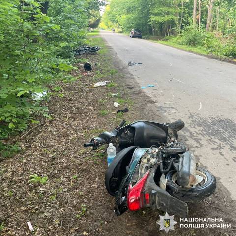 На Яворівщині у ДТП постраждали двоє підлітків