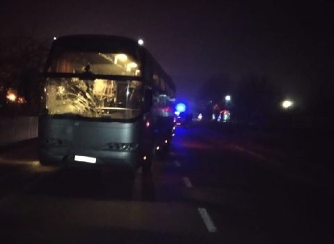 Біля Новояворівська рейсовий автобус міжнародного сполучення на смерть збив пішохода