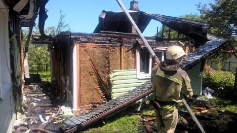 На Стрийщині у пожежі загинула власниця будинку