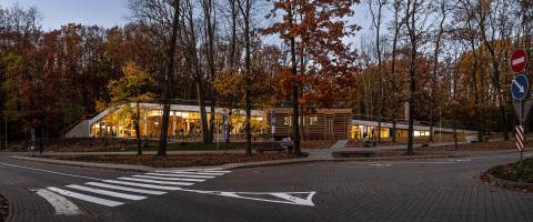 Інформаційно-освітній центр на території Львівського музею-скансену, SHEREMETA ARCHITECT GROUP