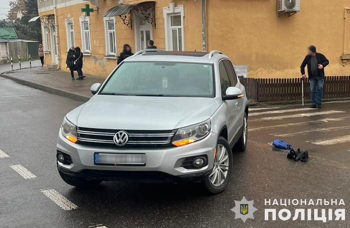 У Яворові водій Volkswagen Tiguan на смерть збив жінку