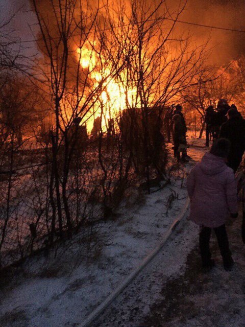 У Жовкві загорілась електропідстанція