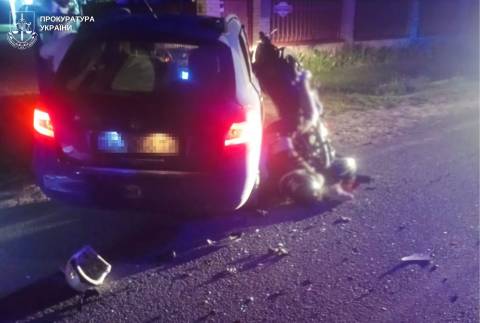 На Стрийщині у ДТП загинув неповнолітній мотоцикліст