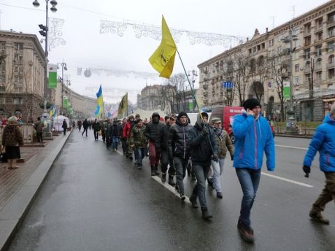 У Львові уже організували п'ять сотень Самооборони