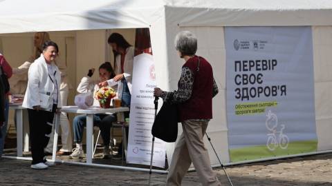 У більш як половини відвідувачів Тижня здоров'я виявили медичні порушення