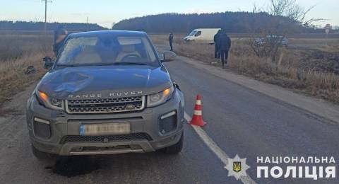 На Золочівщині водій Range Rover на смерть збив велосипедистку