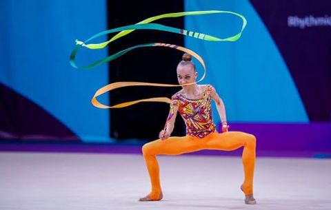 Гімнастка Погранична культурно популяризуватиме українську булаву у Москві