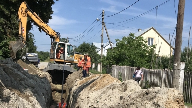 У Щирці каналізаційний колектор будують спільно з німецькими партнерами