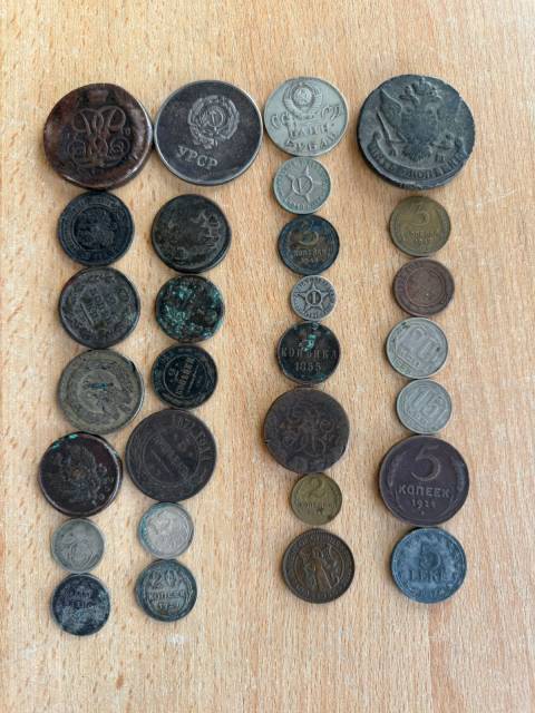 На кордоні з Польщею виявили колекцію старовинних монет початку XVIII століття