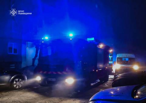 У Львові під час пожежі у багатоповерхівці загинув власник квартири