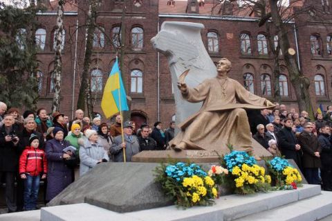 У Львові відкрили пам'ятник Вербицькому