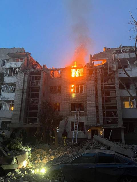 У Львові внаслідок ракетного удару постраждали п'ятеро людей
