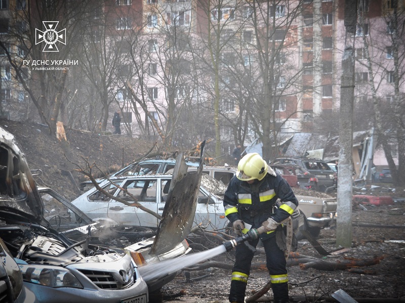 Кількість постраждалих внаслідок ракетної атаки у Львові зросла до 24 людей