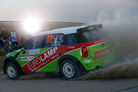 Валерій Горбань посів 4 місце в класі WRC 2 в Польщі