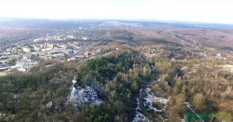 У Львові за десять років майже вдвічі зменшилась площа парку Кортумова гора