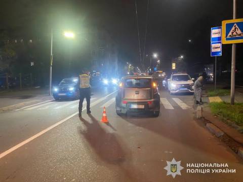 У Львові водійка Kia Soul збила людину на пішохідному переході