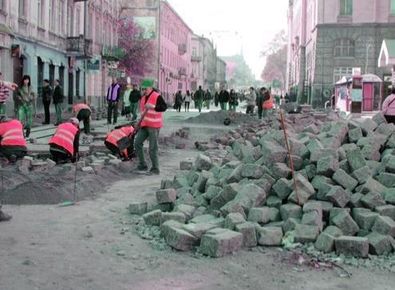 Ремонт Городоцької-Шевченка призупинено через непроплати