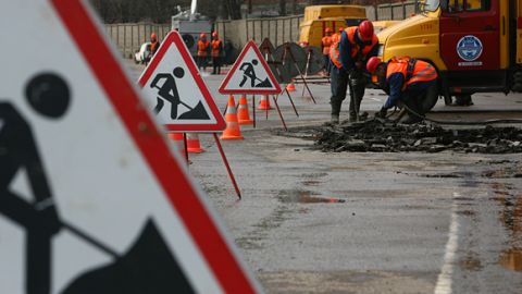 Минулого тижня на Львівщині залатали майже 6 тис кв. м ямковості